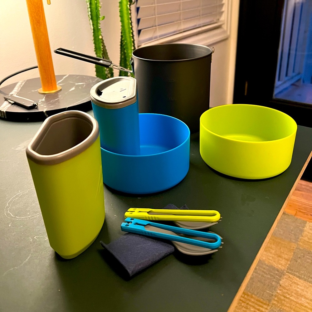 Unused MSR alpinist camping cook set